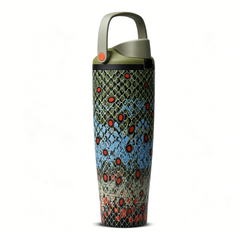 40oz Off the Hook FreeSip Sway Insulated Stainless Steel Travel Tumbler for Sports and Travel, BPA-Free