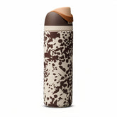 Cow Print 24fl oz Stainless Steel Special Edition FreeSip Water Bottle - Cowgirl Core
