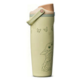 StarWars FreeSip Sway Insulated Stainless Steel Water Bottle, Made for Travel, School, and Sports, 30oz, BPA Free, Leak Proof, GroGu