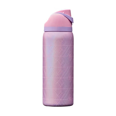 32 oz FreeSip Insulated Stainless Steel Water Bottle for Sports and Travel, BPA-Free