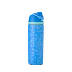32oz Exclusive Take a Dip Pool Tile FreeSip Insulated Stainless Steel Water Bottle for Sports and Travel, BPA-Free