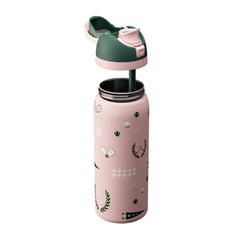 32oz Exclusive Weekender FreeSip Insulated Stainless Steel Water Bottle for Sports and Travel, BPA-Free
