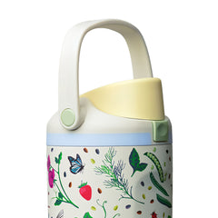 30oz Mother's Day Garden FreeSip Sway Insulated Stainless Steel Water Bottle for Sports and Travel, BPA-Free