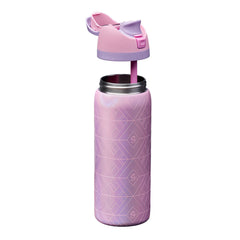 32 oz FreeSip Insulated Stainless Steel Water Bottle for Sports and Travel, BPA-Free