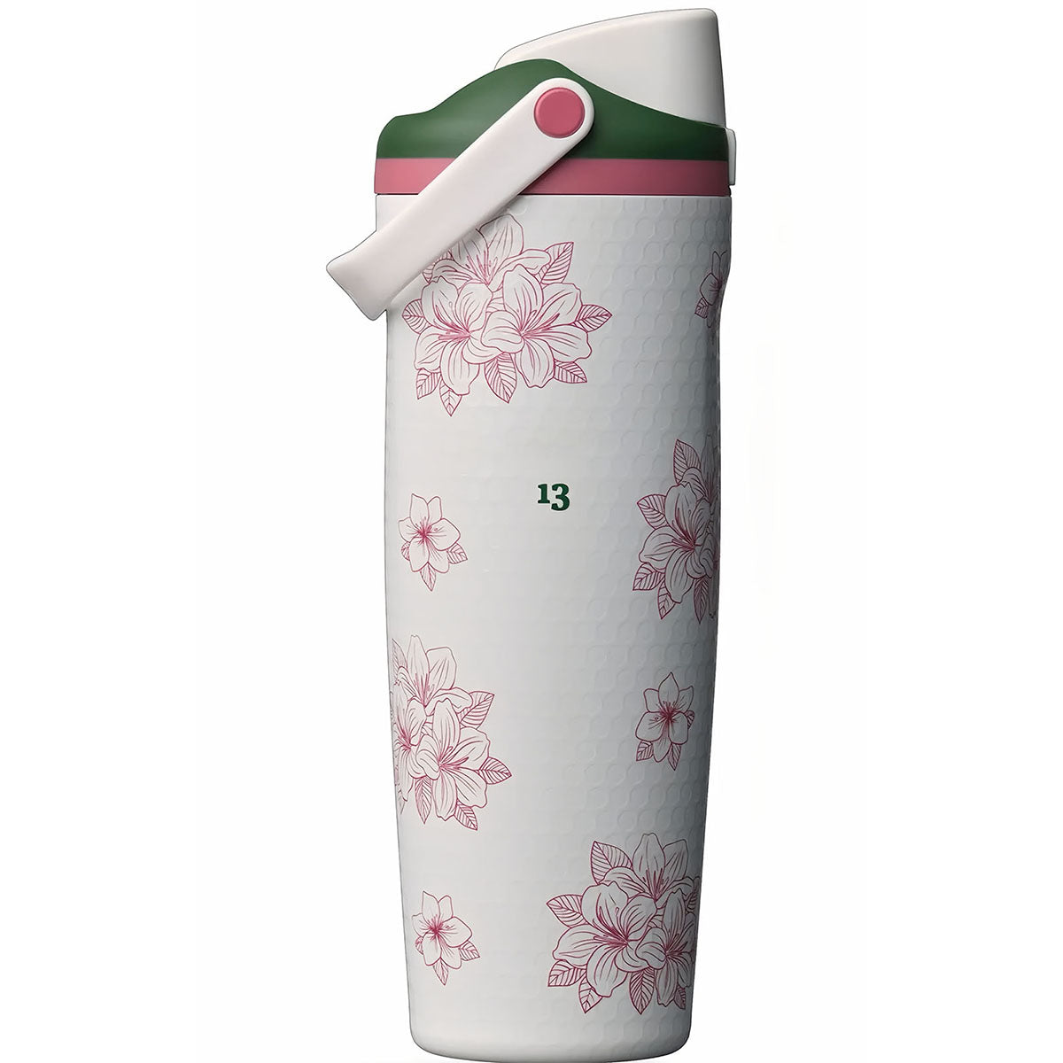 30oz Zalea Masters Theme Golf Ball FreeSip Sway Insulated Stainless Steel Water Bottle for Sports and Travel, BPA-Free