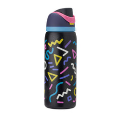 32oz Limited Edition Mixtape Magic FreeSip Insulated Stainless Steel Water Bottle for Sports and Travel, BPA-Free