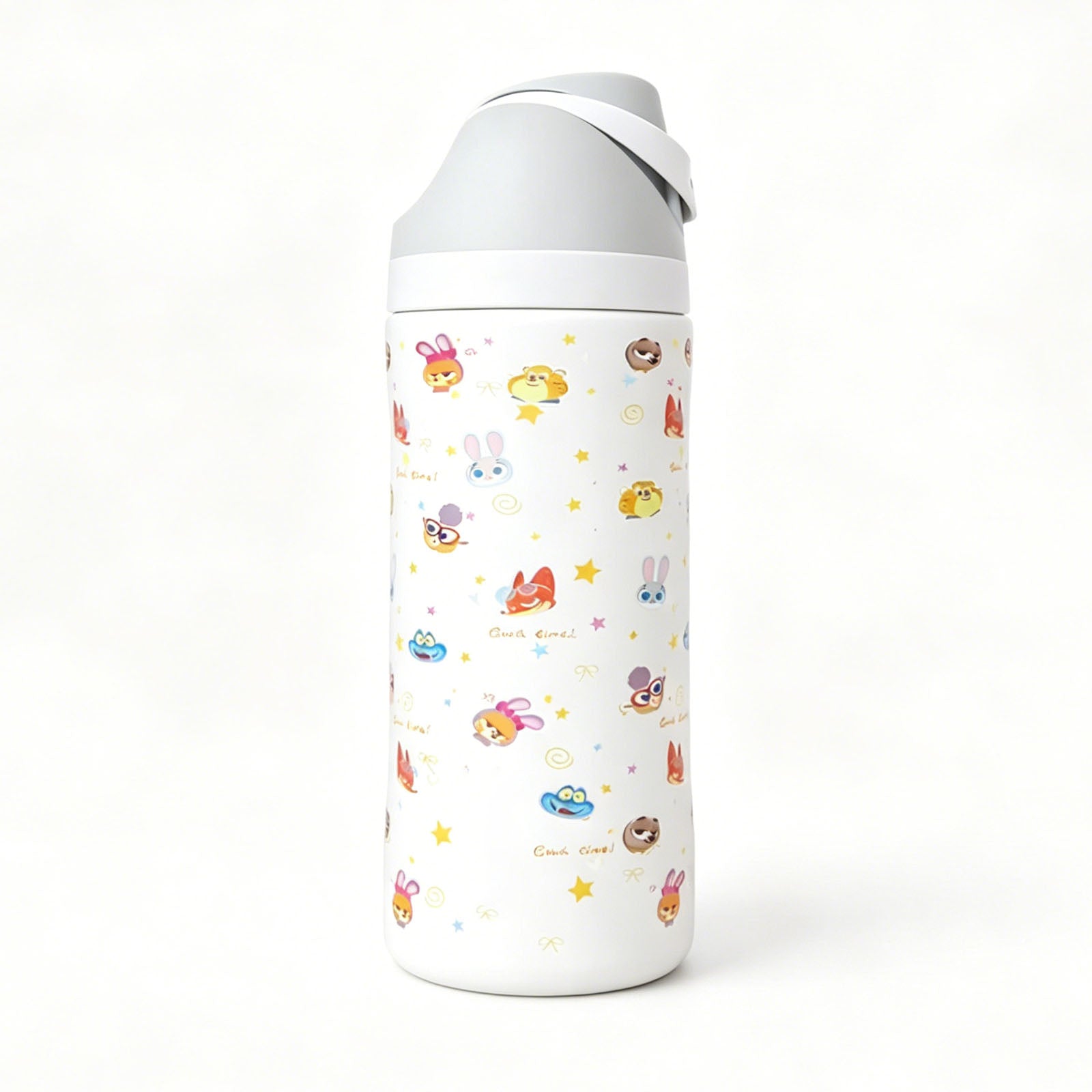 16oz Animal FreeSip Insulated Stainless Steel Water Bottle for Sports and Travel, BPA-Free