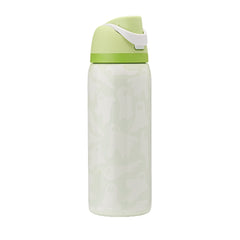 32oz BOO-YA Glow in the Dark FreeSip Halloween Insulated Stainless Steel Water Bottle for Sports and Travel, BPA-Free