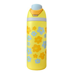 32oz Limited Edition Darling Daisy FreeSip Insulated Stainless Steel Water Bottle for Sports and Travel, BPA-Free