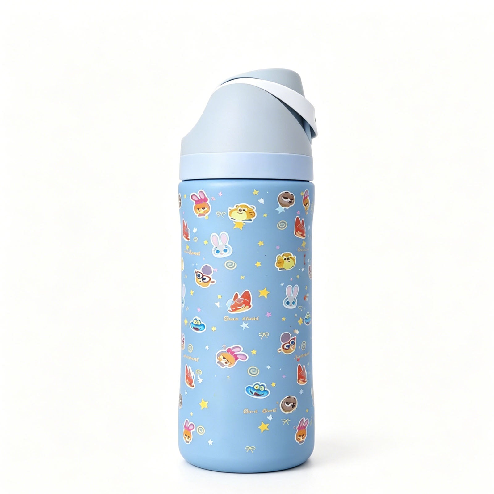 16oz Animal FreeSip Insulated Stainless Steel Water Bottle for Sports and Travel, BPA-Free