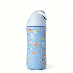 16oz Animal FreeSip Insulated Stainless Steel Water Bottle for Sports and Travel, BPA-Free
