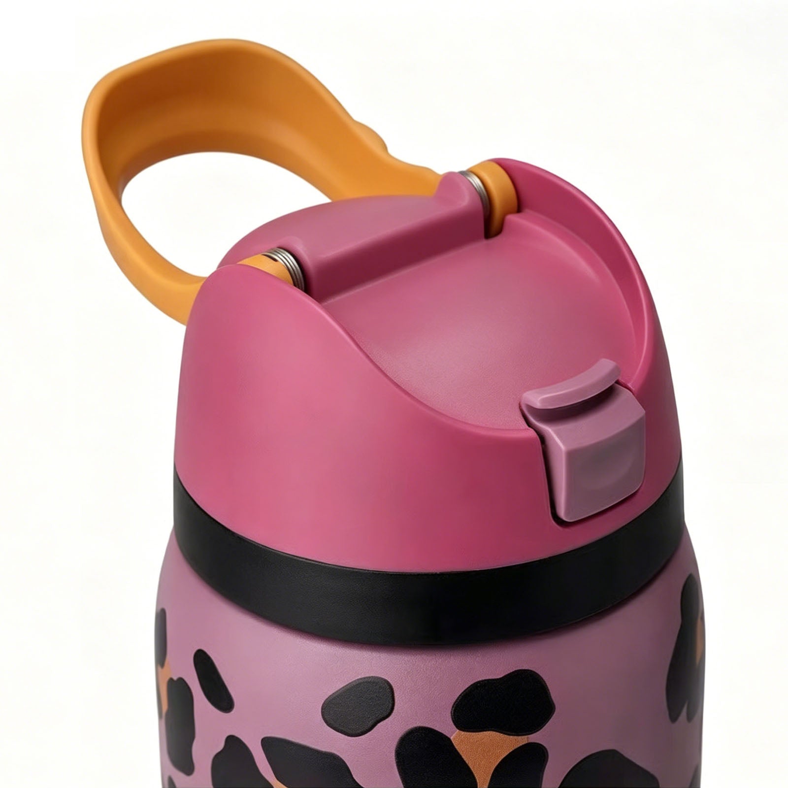 32oz Jungle Stroll FreeSip Insulated Stainless Steel Water Bottle for Sports and Travel, BPA-Free