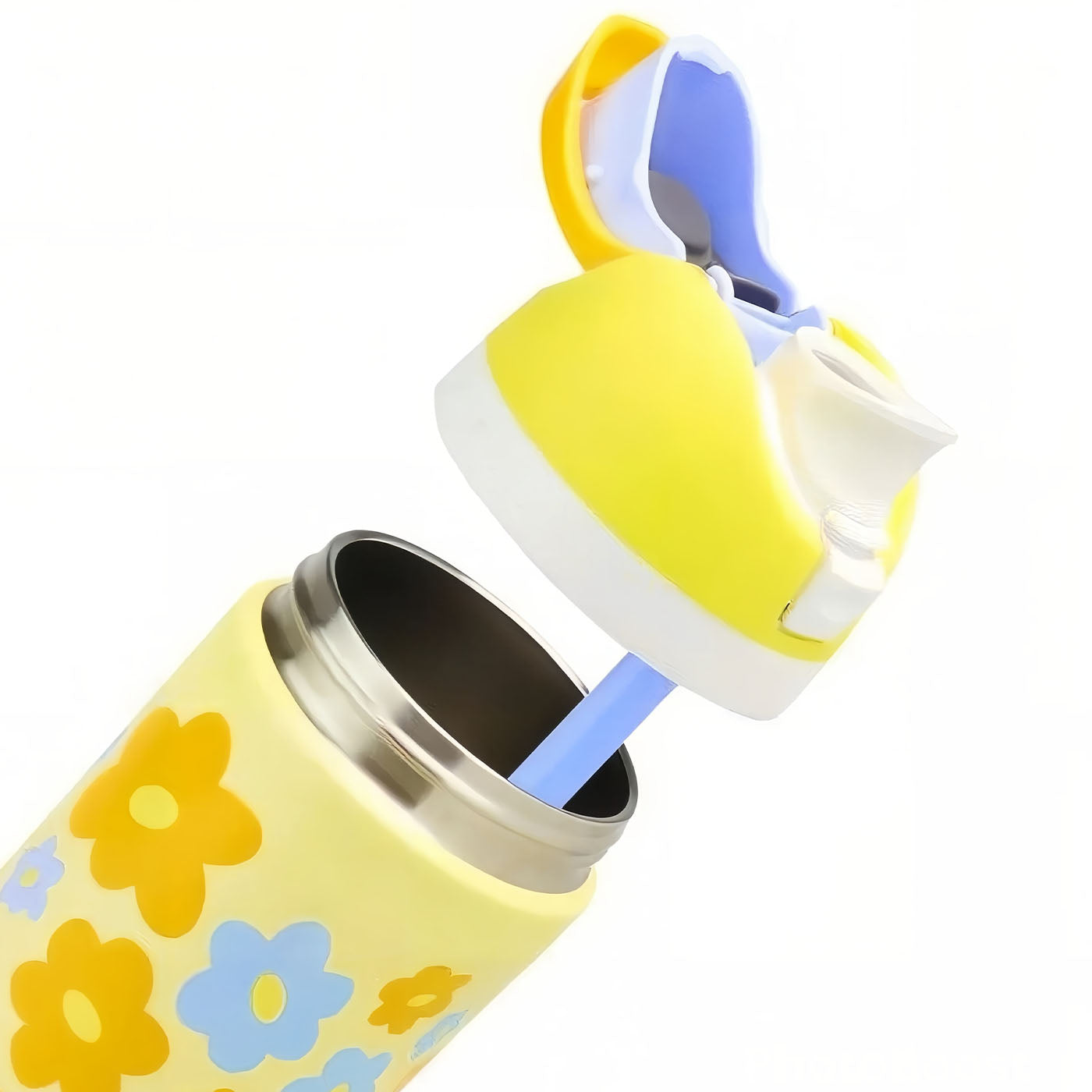 32oz Limited Edition Darling Daisy FreeSip Insulated Stainless Steel Water Bottle for Sports and Travel, BPA-Free