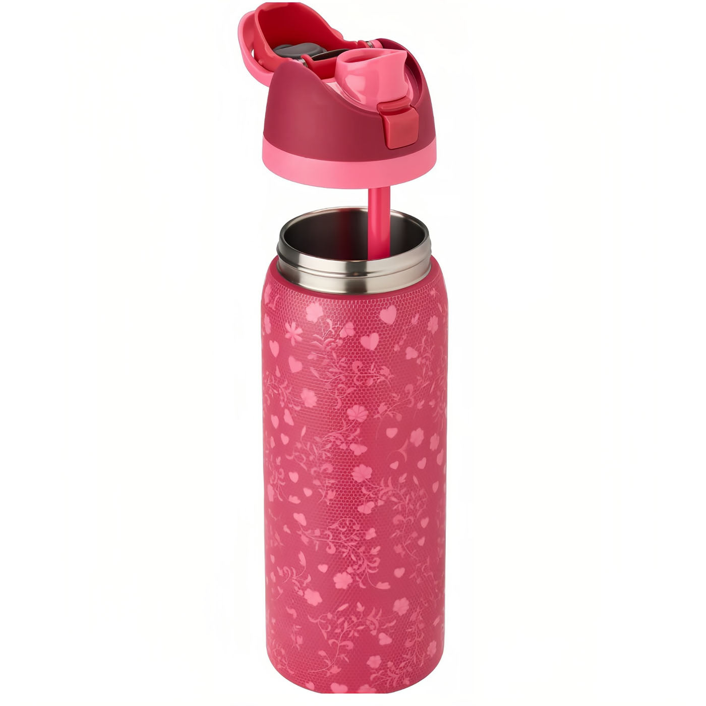 32oz "Love Letter" limited edition FreeSip Insulated Stainless Steel Water Bottle for Sports and Travel, BPA-Free