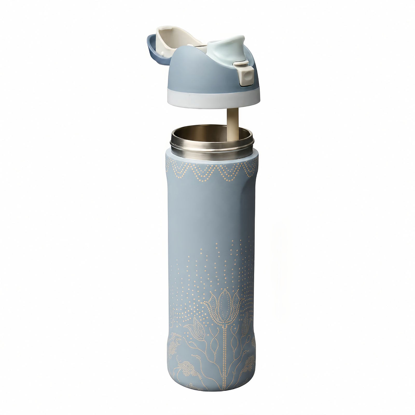 Studded Garden 24oz Stainless Steel Special Edition FreeSip Water Bottle