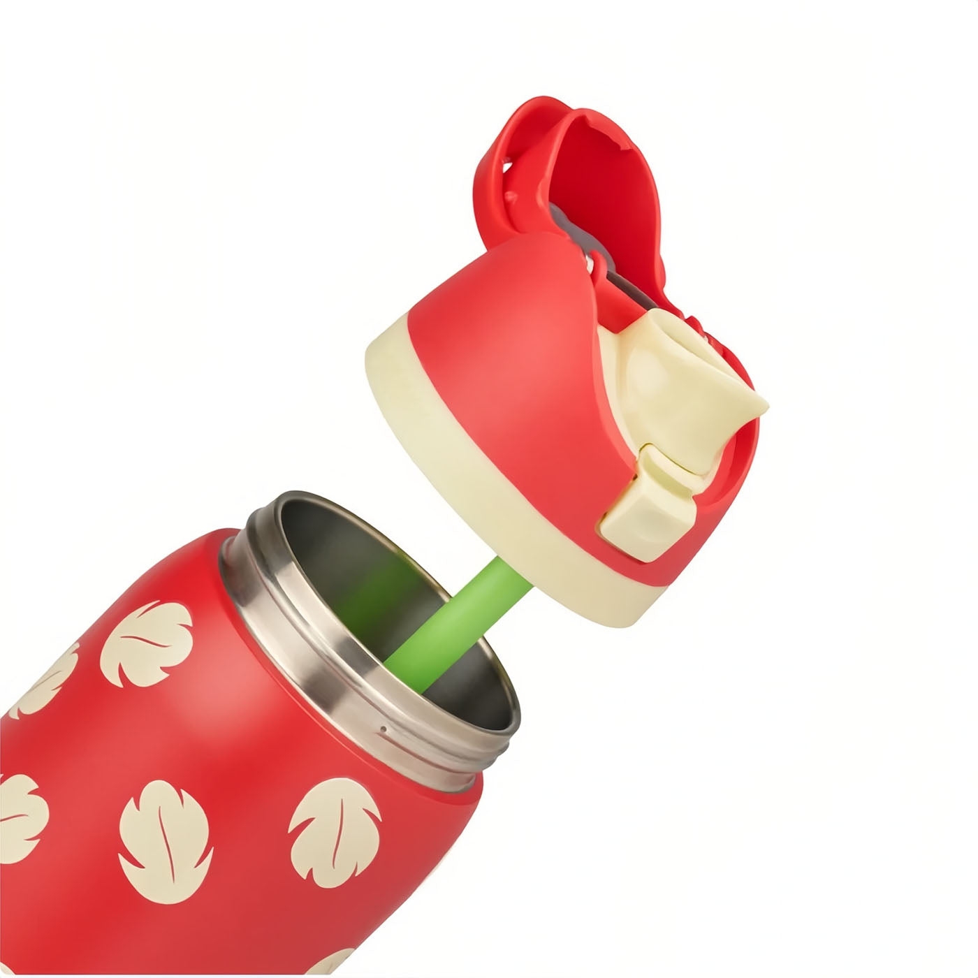 32oz Lilo FreeSip Insulated Stainless Steel Water Bottle for Sports and Travel, BPA-Free