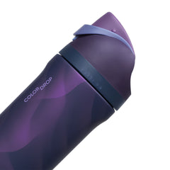 32 oz Color Drop Arctic Storm FreeSip Insulated Stainless Steel Water Bottle for Sports and Travel, BPA-Free
