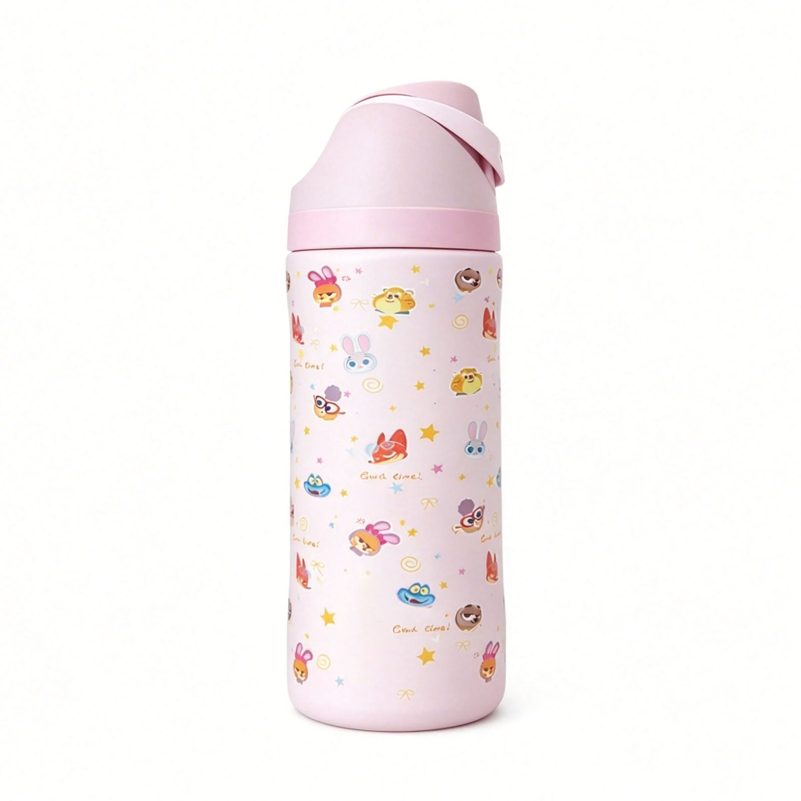 16oz Animal FreeSip Insulated Stainless Steel Water Bottle for Sports and Travel, BPA-Free
