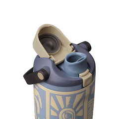 30 oz Birthday Bash Vintage Surf FreeSip Sway Insulated Stainless Steel Water Bottle for Sports and Travel, BPA-Free