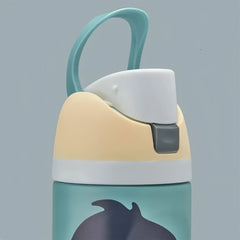 32oz FreeSip Color Drop Fin Frenzy Stainless Steel Water Bottle New, Dolphin Pattern Tumbler Drinkware