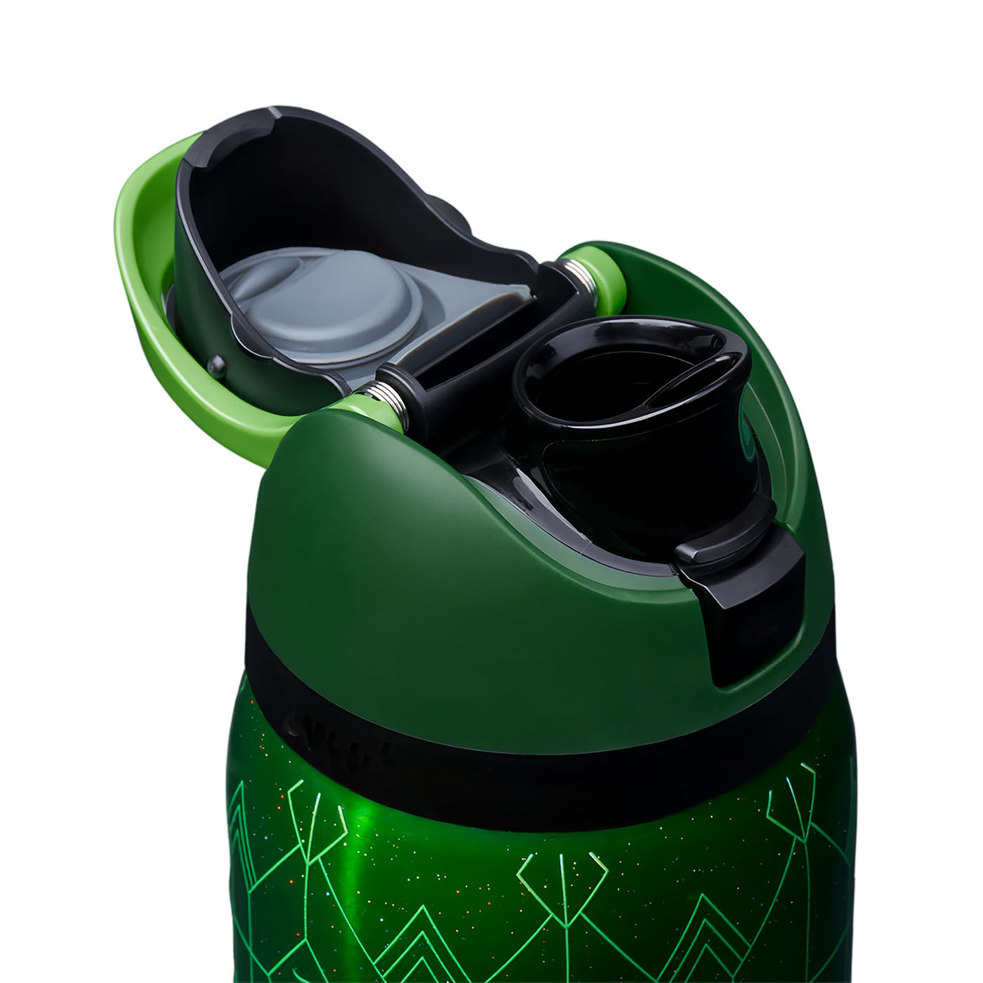 32 oz FreeSip Insulated Stainless Steel Water Bottle for Sports and Travel, BPA-Free