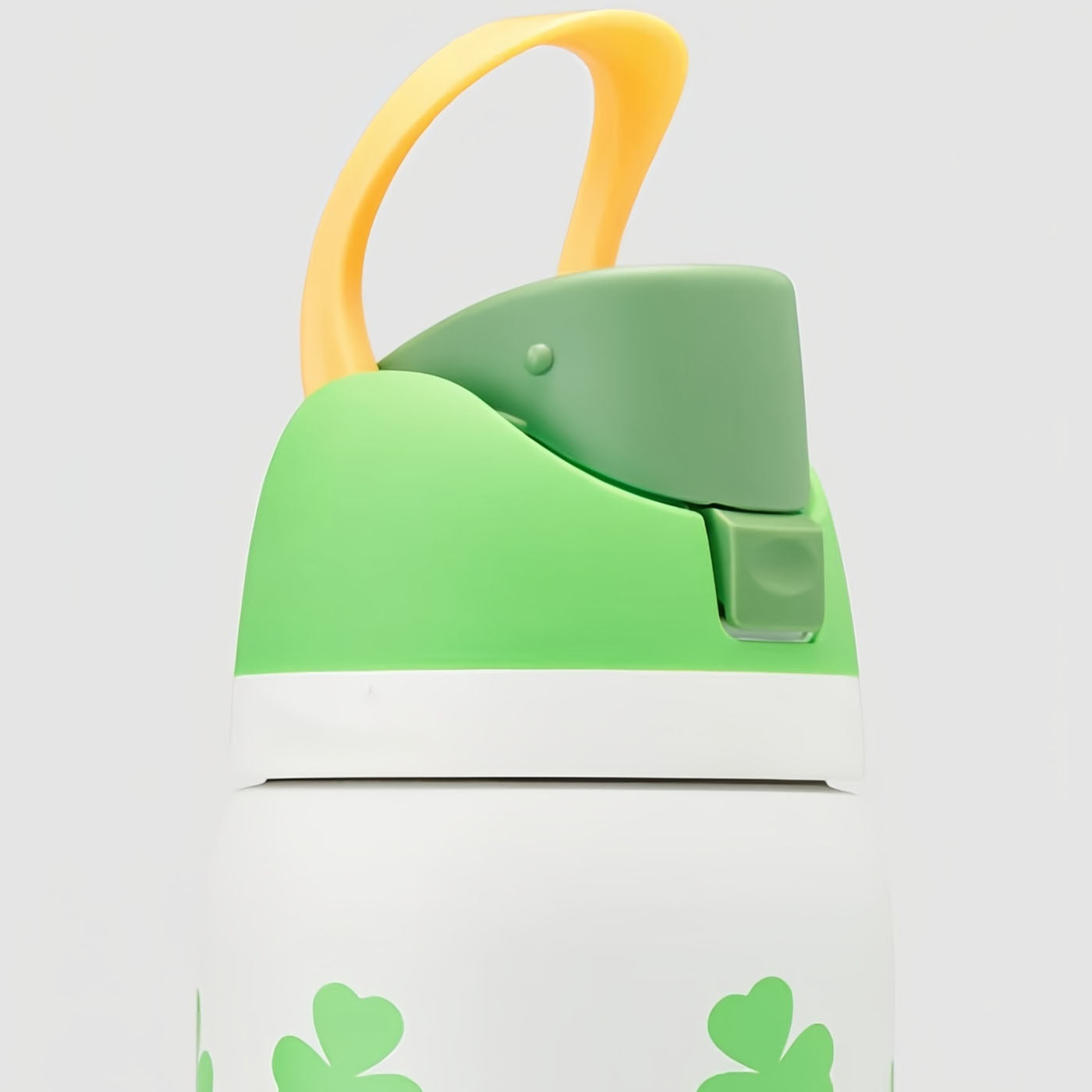 32oz Clover the Rainbow FreeSip Halloween Insulated Stainless Steel Water Bottle for Sports and Travel, BPA-Free
