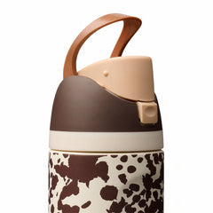 Cow Print 24fl oz Stainless Steel Special Edition FreeSip Water Bottle - Cowgirl Core