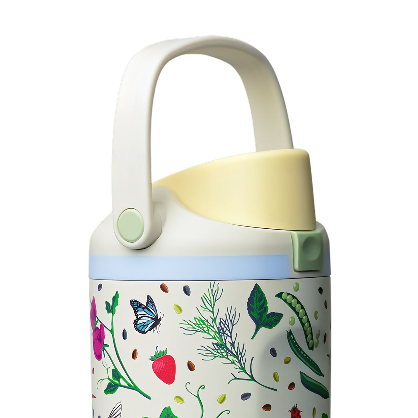 30oz Mother's Day Garden FreeSip Sway Insulated Stainless Steel Water Bottle for Sports and Travel, BPA-Free