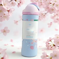 32oz New 2026 Sakura Limited Insulated FreeSip Stainless Steel Water Bottle - Blossom Bunny